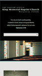 Mobile Screenshot of dexterkingmemorial.org
